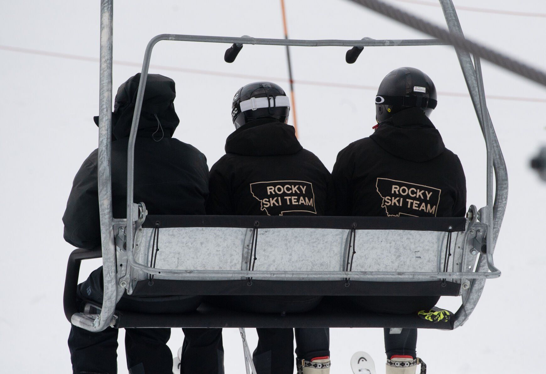 Rocky Mountain College Ski competes at Predator Cup at Bridger Bowl